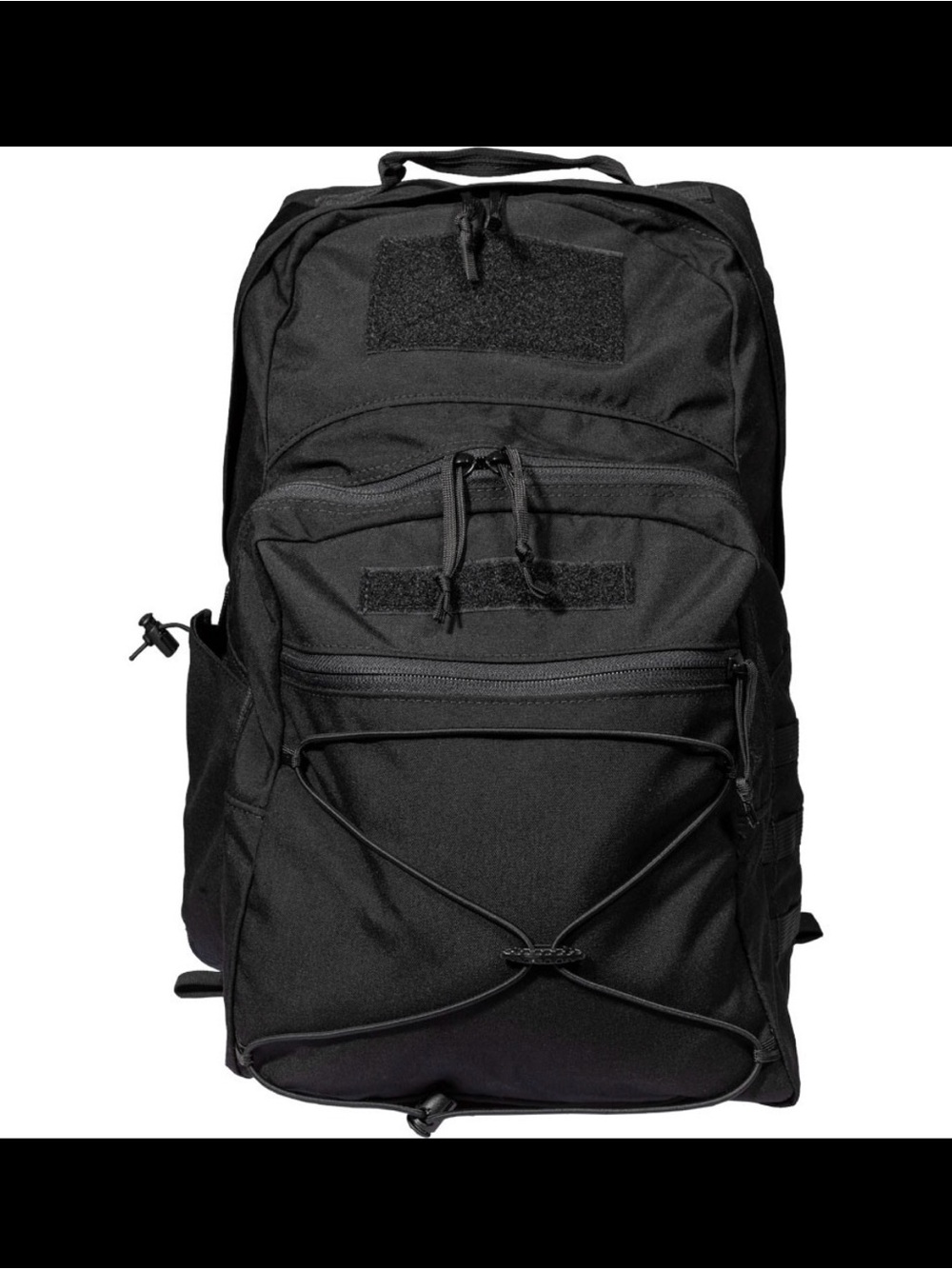 Tactical Black Everyday Backpack - Durable Carry - Picture 8 of 11